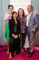 Patrick Blanc with Thierry Prevost, Jennifer and Mayouri, after discussions about the new Robinsons project, Dubai, 6 Oct. 2016