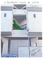 Penetrante Vivante, GAM, Turin, vue de la rue