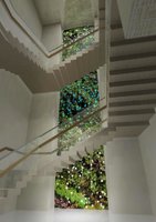 Living Canyon vertical garden by Patrick Blanc, Ginza Six, Tokyo