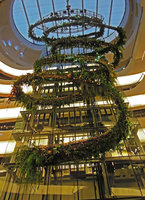 Rain Forest Chandelier by Patrick Blanc, EmQuartier, Bangkok_