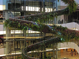 Rain Forest Chandelier, EmQuartier, Bangkok, two spires