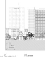 Rives de Seine, Façade Seine