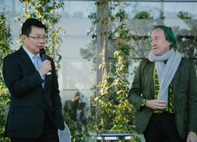 Stanley Quek and Patrick Blanc, One Central Park, Sydney, July 2014