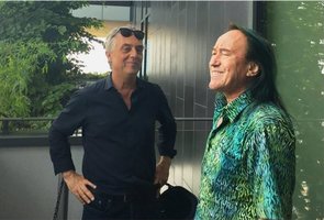 Stefano Boeri and Patrick Blanc, Milano, June 2018