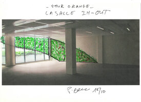 Tour Orange, La Salle In-Out, Project by Patrick Blanc, Oct. 2010