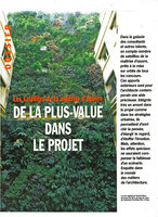 Vertical Garden by Patrick Blanc at the Pershing Hall hotel designed by Andree Putman, Paris, 2002