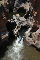 Waterfall base, Bourke's Luck Potholes, Blyde River Canyon, Mpumalanga, South Africa