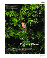 Patrick Blanc and Pascal Héni house, Elle Decor Italia Avril 2018