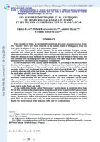 Blanc Patrick, N. Rabanandrianina, A. Hladik, CM Hladik, 1999 -  Ravenala, formes sympatriques et allopatriques - Terre et Vie, 54, 201-223 