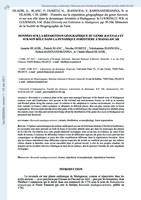 Hladik A., P. Blanc, N.Dumetz, V. Jeannoda, N. Rabenandrianina, CM Hladik - 2000 - Ravenala, repartition et dynamique forestière, Mem. Soc. Biogeo. Paris, 93-104