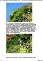 La Croix 11 sept 2013, Vertical Garden by Patrick Blanc