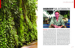 The World of Architecture, Polish, Jan 2014, Vertical Garden by Patrick Blanc