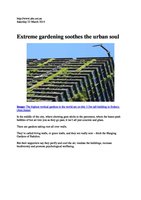 ABC.net.au  Australia 22 March 2014, Vertical Garden by Patrick Blanc