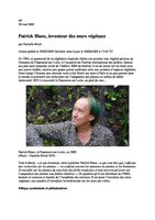 RFI  2009 - Patrick Blanc, inventeur des murs végétaux, Vertical Garden by Patrick Blanc