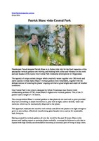 Greenmagazine.com.au 8 July 2014, Vertical Garden by Patrick Blanc