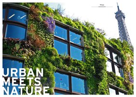 Urban meets nature March 2015, Vertical Garden by Patrick Blanc