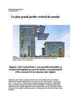 www.ouest-france.fr nov 2015, Vertical Garden by Patrick Blanc