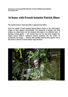 www.financialtimes November 20th 2015, Vertical Garden by Patrick Blanc