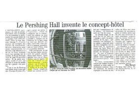 Journal du Dimanche, Sept. 2001, Vertical Garden by Patrick Blanc