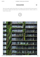 Audi Magazine August 2018, Vertical Garden by Patrick Blanc