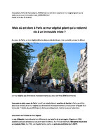 Actu.fr Paris Patrick Blanc Avril 2022