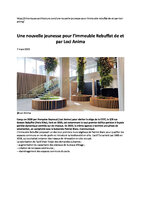 Chroniques d&#039;Architecture, Patrick Blanc, mars 2023, immeuble Rebuffat Loci Anima