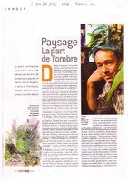 L&#039;Express magazine 2003, Vertical Garden by Patrick Blanc