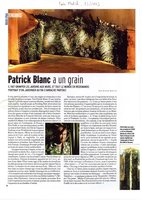 Paris Match mars 2005, Vertical Garden by Patrick Blanc
