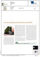 Construction Belgique septembre 2009, Vertical Garden by Patrick Blanc