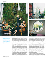 Dwell novembre 2006, Vertical Garden by Patrick Blanc