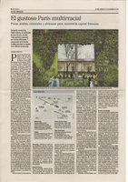 elPais fevrier 2008, Vertical Garden by Patrick Blanc