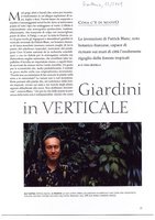 Gardenia  decembre 2001, Vertical Garden by Patrick Blanc