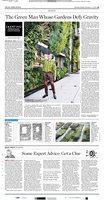 Wall Street Journal 5 Nov 2011, Vertical Garden by Patrick Blanc