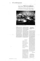 Le Journal des Arts - février 2007, Vertical Garden by Patrick Blanc