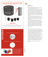 San Francisco Magazine April 2011, Vertical Garden by Patrick Blanc