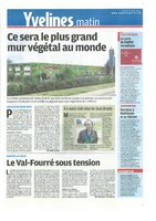 Le Parisien, 10 mai 2012, Vertical Garden by Patrick Blanc