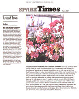 New York Times, 23 March 2012, Vertical Garden by Patrick Blanc