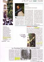 Le Point - JDD - Figaro - Septembre 2001, Vertical Garden by Patrick Blanc