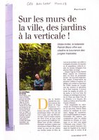 GEO Hors Série - Mars 2003, Vertical Garden by Patrick Blanc