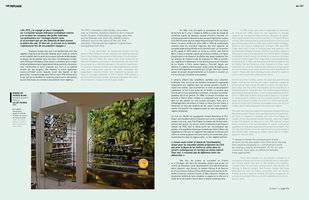 AA, Architecture d&#039;Aujourd&#039;hui, nov. 2012, Vertical Garden by Patrick Blanc
