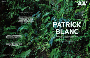 AA, Architecture d&#039;Aujourd&#039;hui, Nov. 2012, Vertical Garden by Patrick Blanc