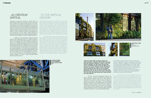 AA, Architecture d&#039;Aujourd&#039;hui, Nov. 2012, Vertical Garden by Patrick Blanc
