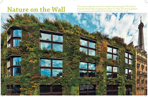 Geo International, April 2012, Vertical Garden by Patrick Blanc