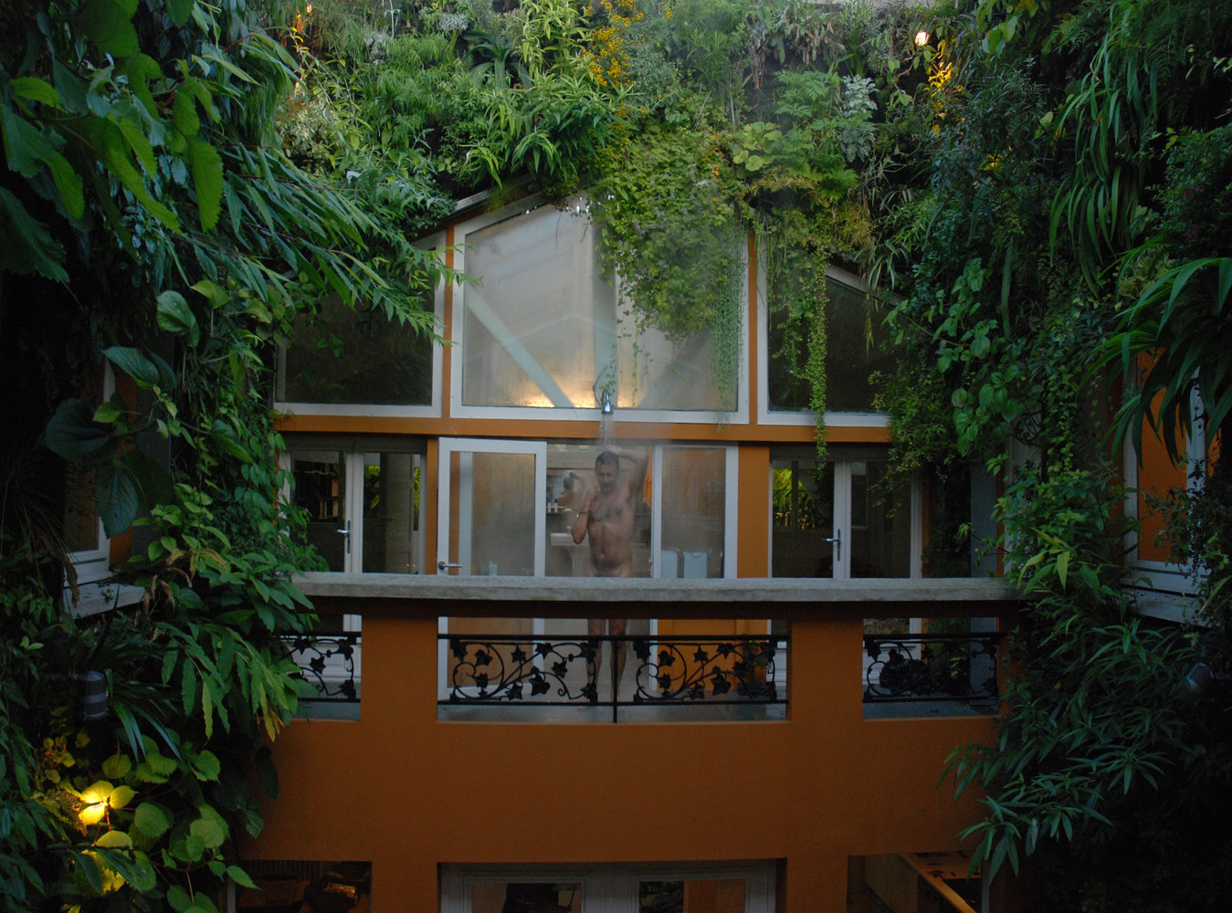 Maison de Patrick Blanc Mur Vegetal Patrick Blanc